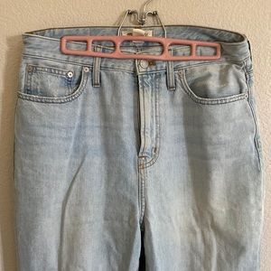 Madewell Curvy Perfect Vintage Jean - Size 29 - light wash and brand new!